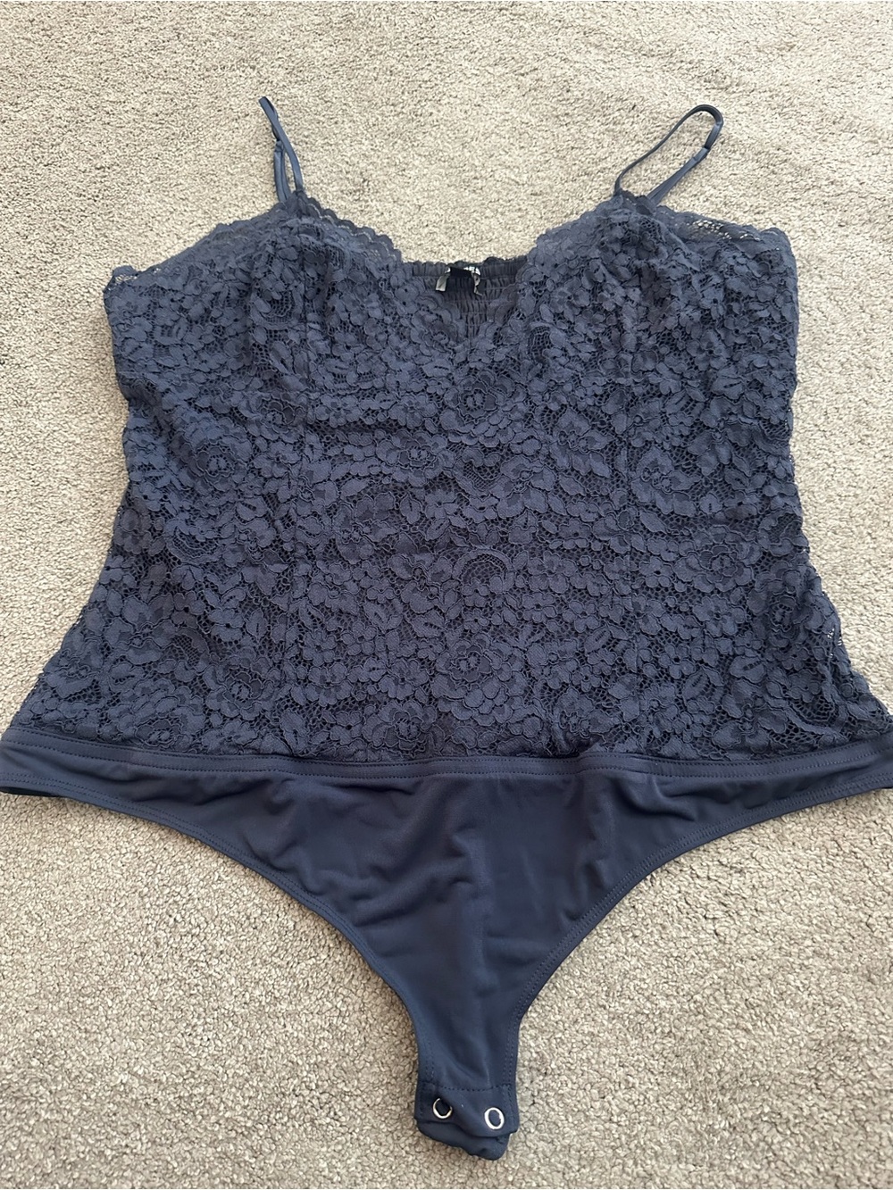 Express lace bodysuit